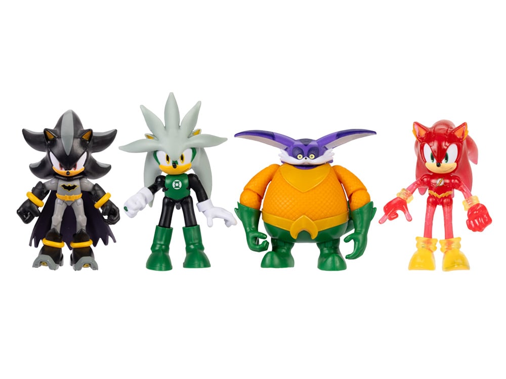 Jakks Pacific DC Comics x Sonic the Hedgehog Wave 3 Box of 12 Random 2.5-Inch Figures - View 2