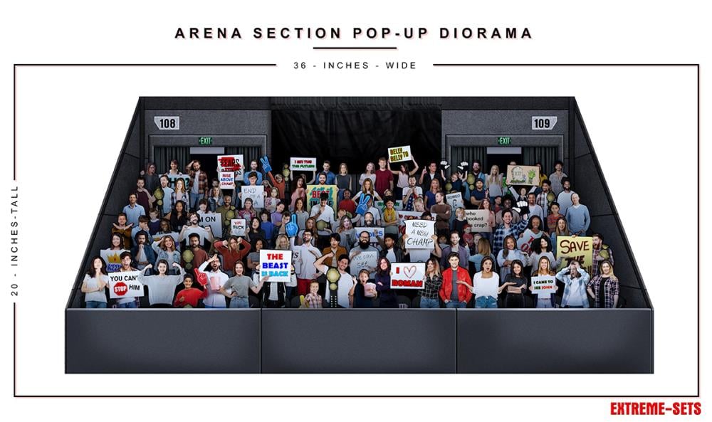 Extreme-Sets Arena Section 1/12 Scale Pop-Up Diorama from the Multiverse Collection - View 3