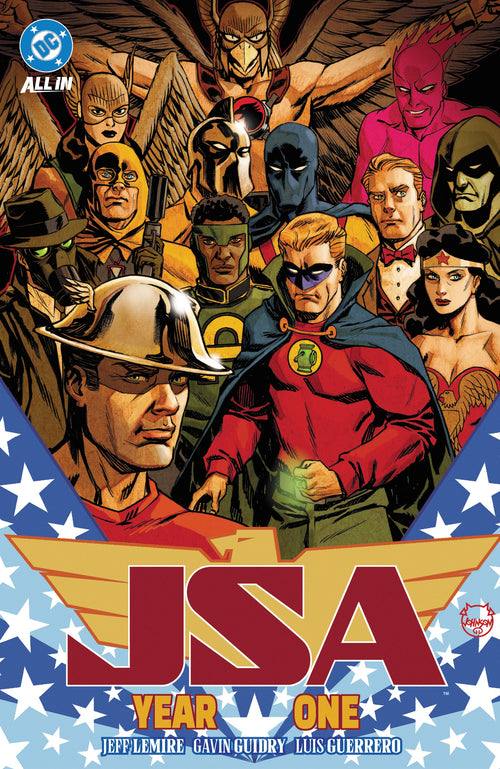 DC Comics JSA Vol. 3: Year One Hardcover Comic Collection Book