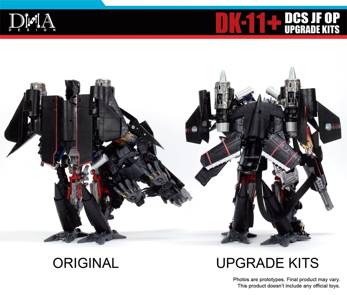 DNA Design DK-11+ DCS JF OP Upgrade Kit ABS and PVC Model Accessory Set - View 5