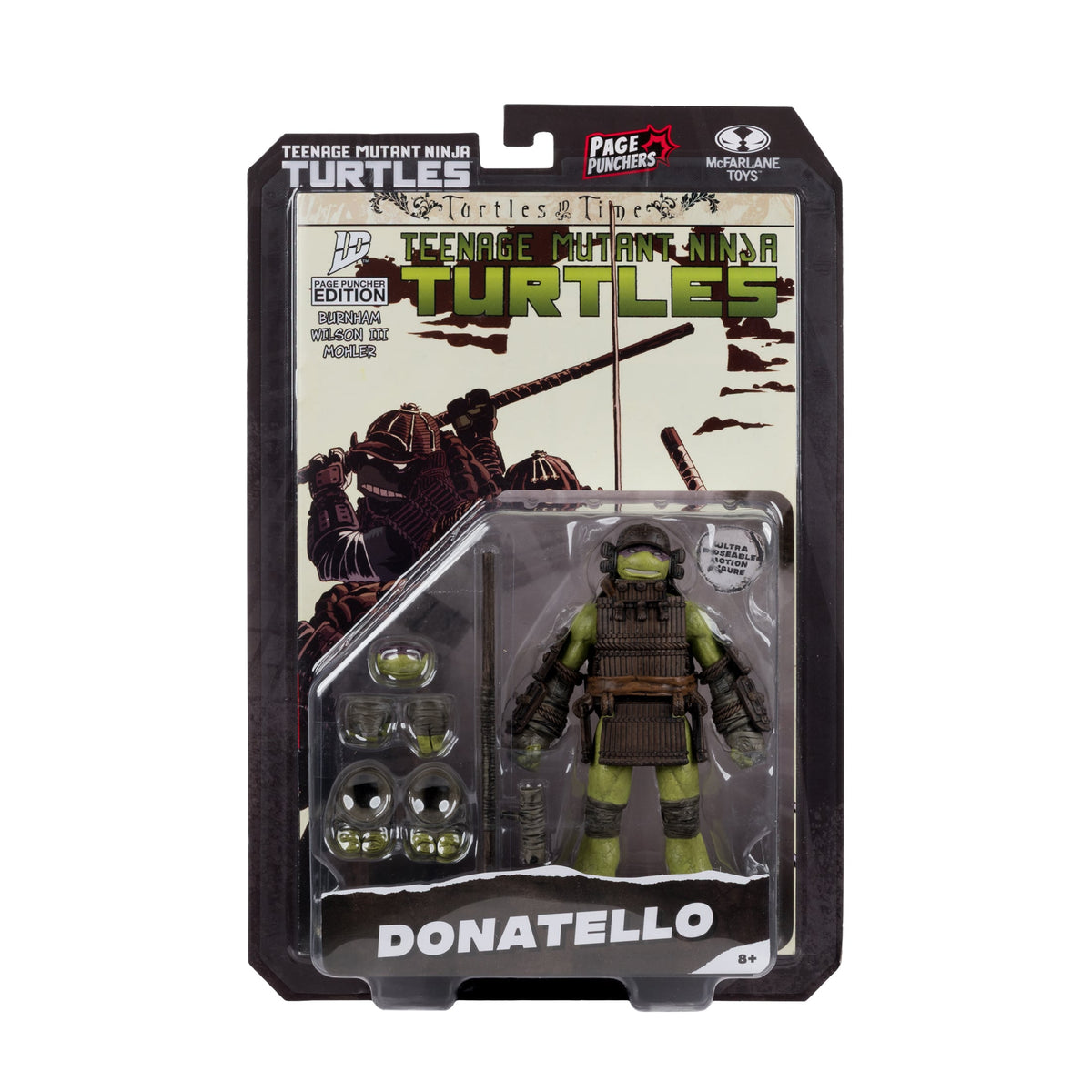 McFarlane Toys Teenage Mutant Ninja Turtles: Turtles in Time Page Punchers Donatello 5-Inch Action Figure with Comic - View 11