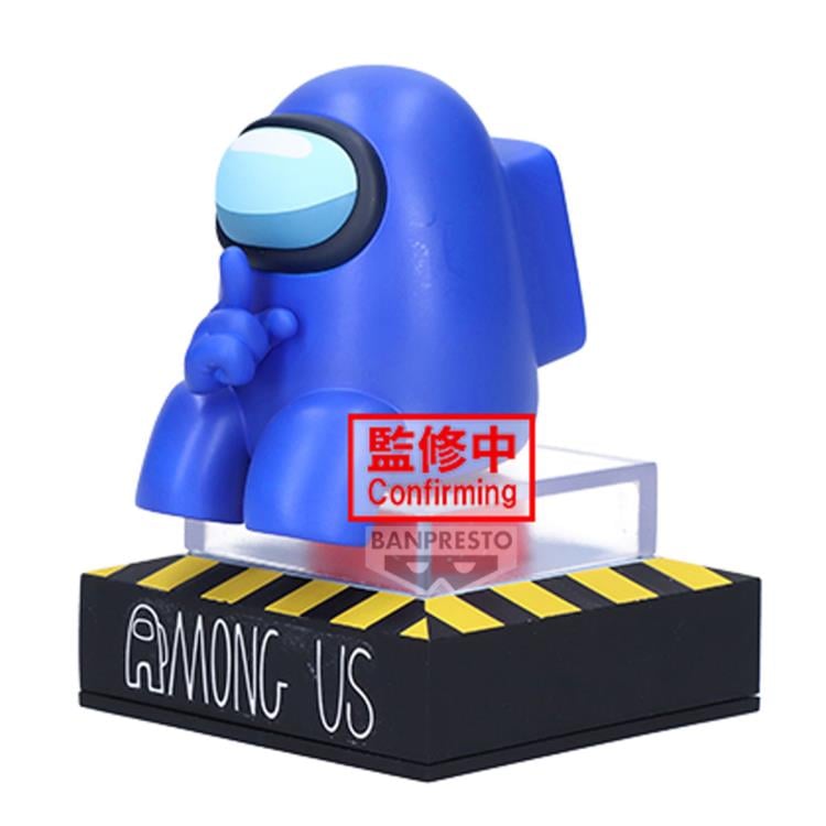Banpresto Among Us Vol. 1 Blue Monitor Top 4-Inch Plastic Figure - View 3