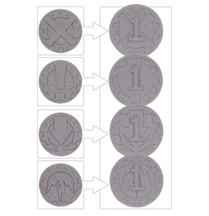 Games Workshop Warhammer The Horus Heresy Age of Darkness Markers and Tokens - View 8