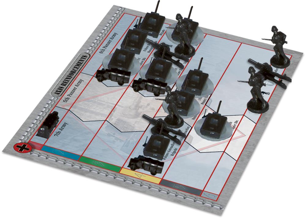 Renegade Game Studios Axis & Allies: Battle of the Bulge Strategy Board Game - View 8