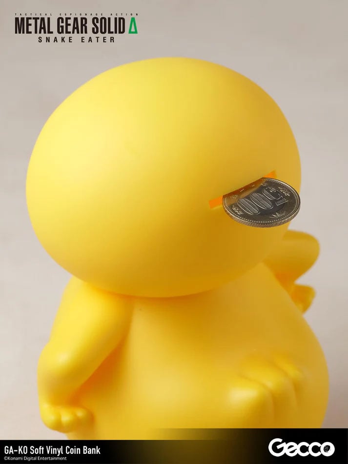 Gecco Metal Gear Solid Delta: Snake Eater GA-KO Soft Vinyl Coin Bank - View 14