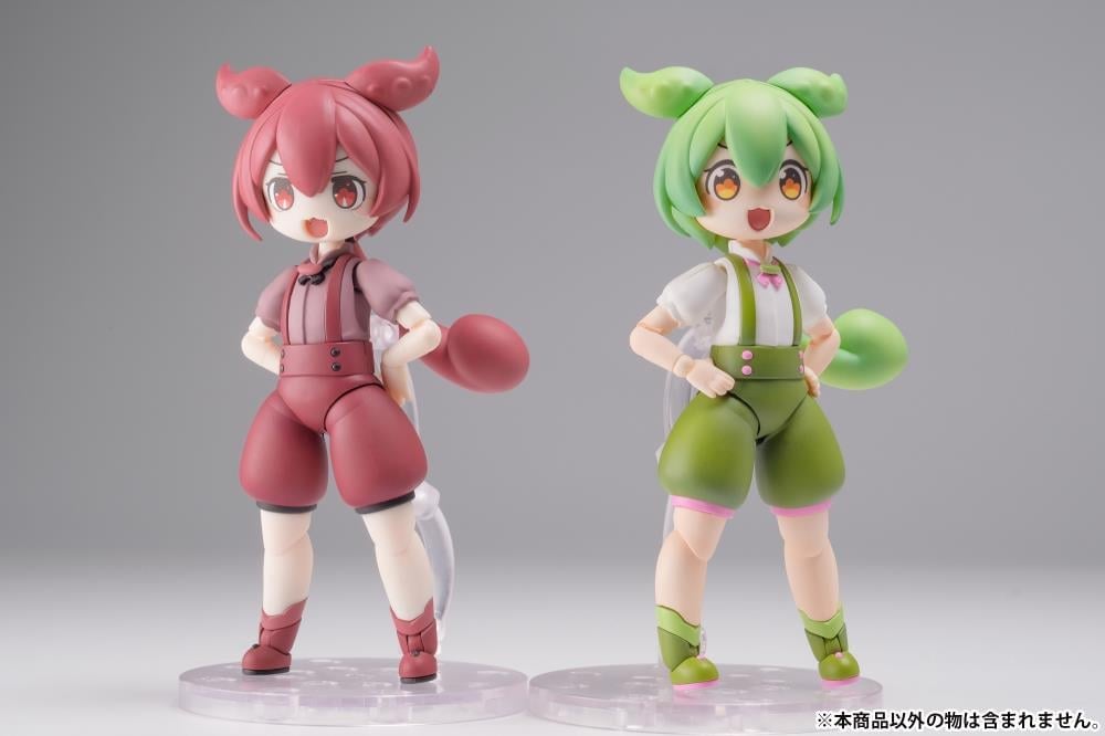 Plum Tohoku Zunko Project Plafia Ankomon 1/12 Scale Model Kit - View 16