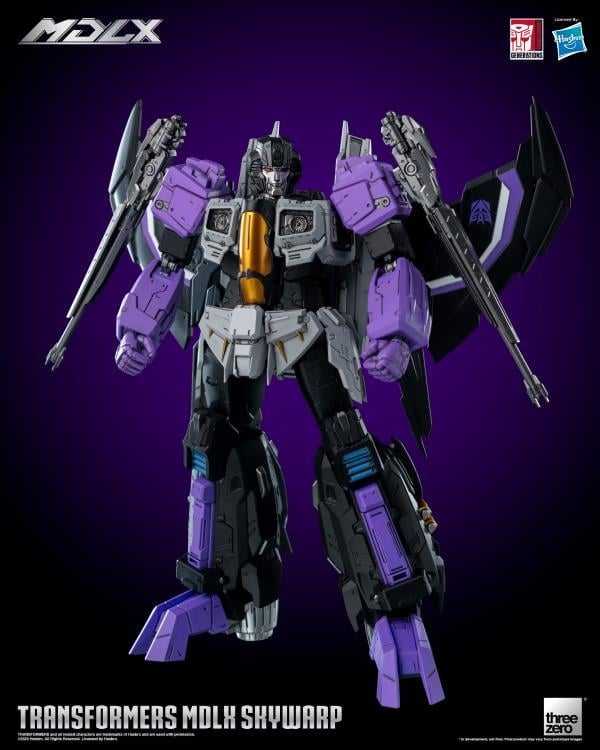 threezero Transformers MDLX Articulated Figure Series Skywarp 7.8-Inch Action Figure - View 3