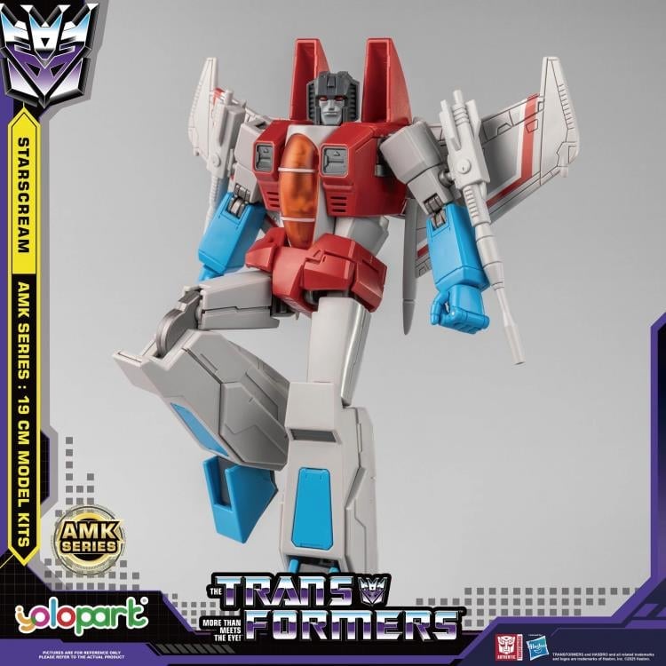 Yolopark Transformers G1 Starscream Advanced Model Kit 7.5-Inch Plastic Model Kit - View 10