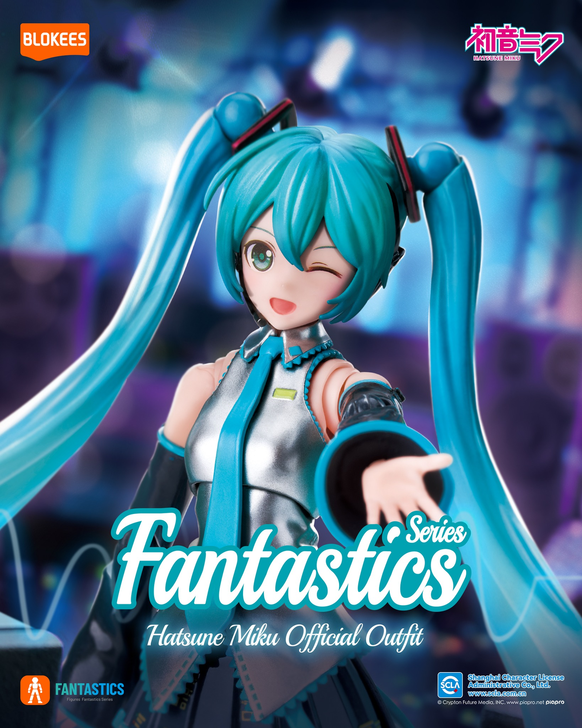 Blokees Vocaloid Fantastics Series Hatsune Miku (Miracle Edition) PVC Model Kit - View 12