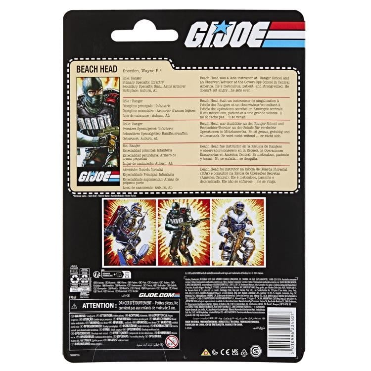 Hasbro G.I. Joe Classified Series Retro Collection Beach Head Action Figure - View 14