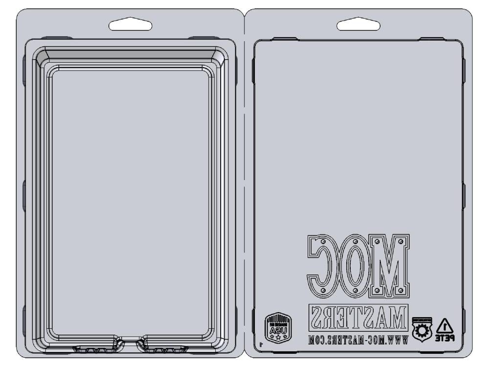 MOC Masters 6-Inch x 9-Inch Cardback UV Protective Case Ten-Pack - View 3