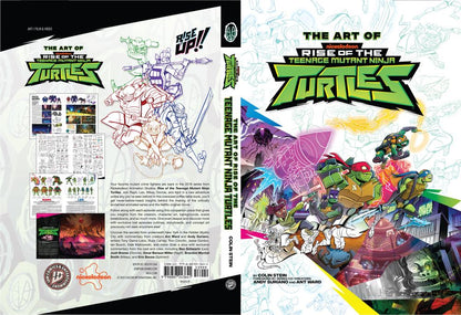 IDW Publishing Teenage Mutant Ninja Turtles The Art of Rise of the Teenage Mutant Ninja Turtles Book - View 3