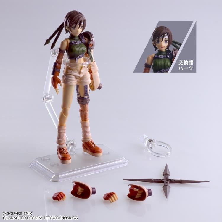 Square Enix Final Fantasy VII Bring Arts Yuffie Kisaragi Figure, 5-Inch - View 10