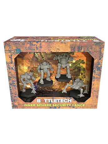 Catalyst Game Labs BattleTech Inner Sphere Security Lance Mercenaries ForcePack Miniatures
