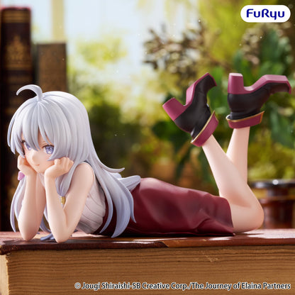 FuRyu Wandering Witch: The Journey of Elaina Elaina (Lying Down Ver.) Noodle Stopper Figure 4-Inch - View 4