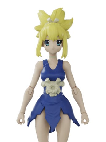 Boss Fight Studio Dr. Stone Kohaku Plastic Action Figure