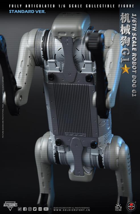 Soldier Story Robot Dog Standard Ver. 1/6 Scale Plastic Figure - View 16