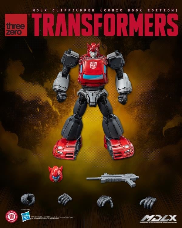 threezero Transformers MDLX Articulated Figure Series Cliffjumper (Comic Book Edition) 5-Inch Figure - View 15