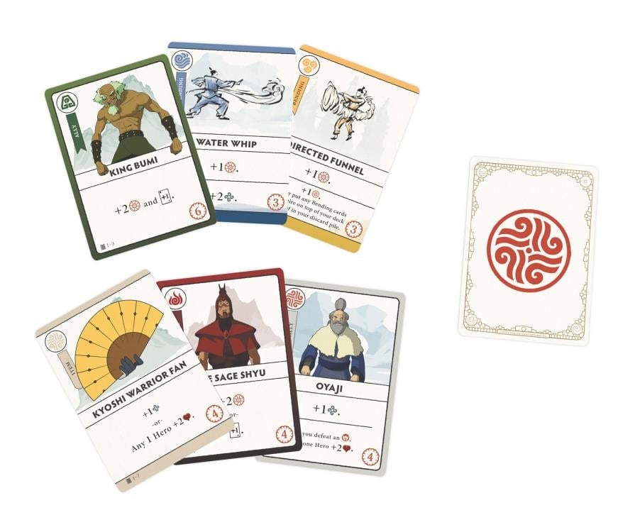 USAopoly Avatar: The Last Airbender Aang's Destiny Deck Building Game - View 6