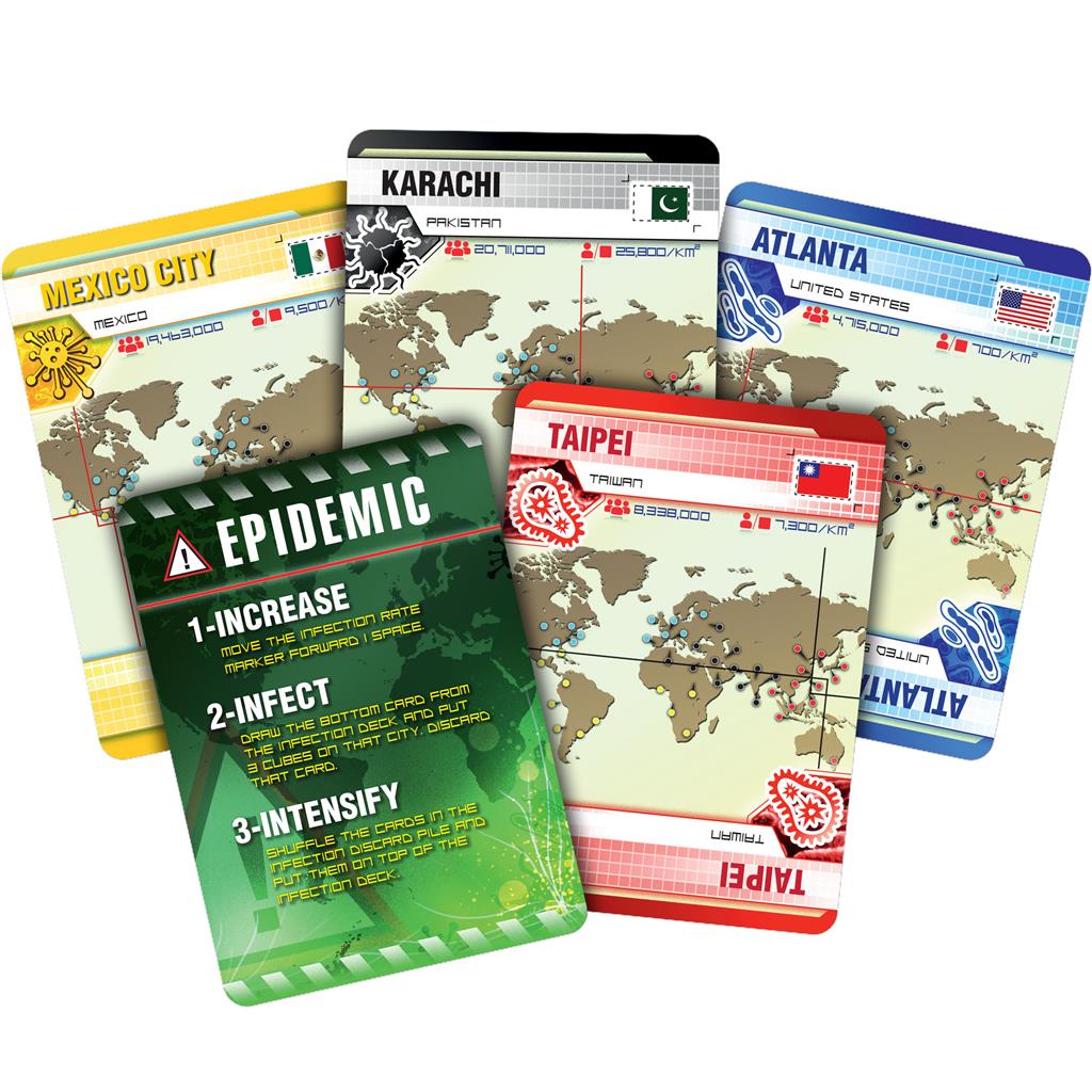 Z-Man Games Pandemic Cooperative Strategy Board Game - View 5