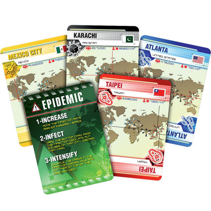 Z-Man Games Pandemic Cooperative Strategy Board Game - View 5