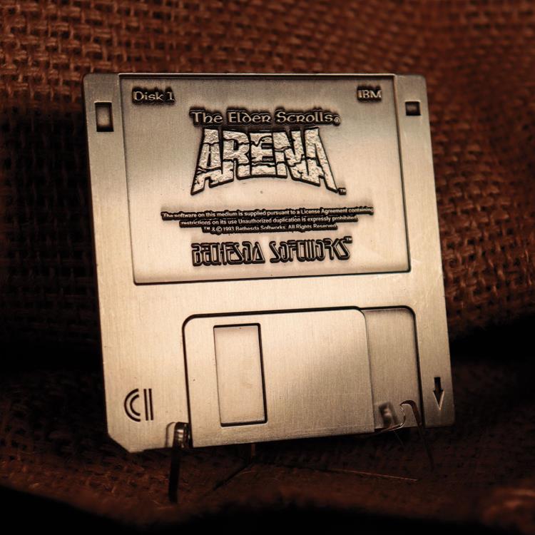 Fanattik Collectibles The Elder Scrolls Arena Floppy Disk Limited Edition Metal Replica - View 9