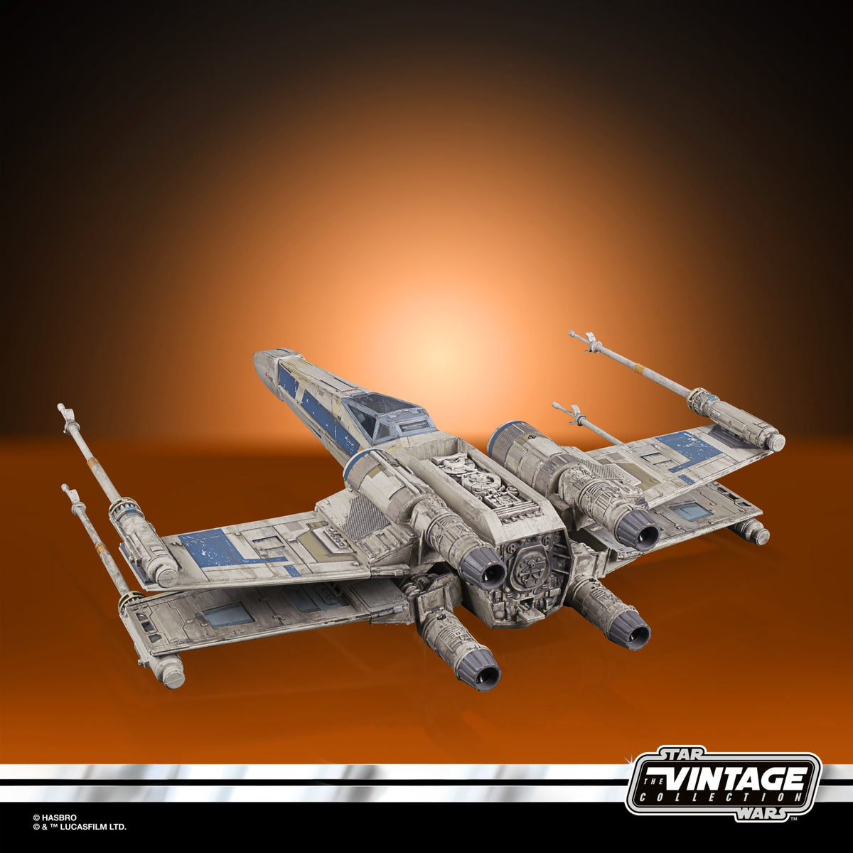 Hasbro Star Wars The Vintage Collection Antoc Merrick's X-Wing Fighter with Action Figure from Rogue One - View 5