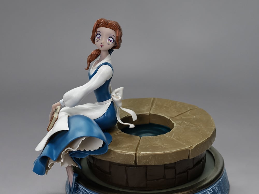 Iron Studios Disney Anime Princess Belle 1/10 Art Scale Polystone Statue - View 2