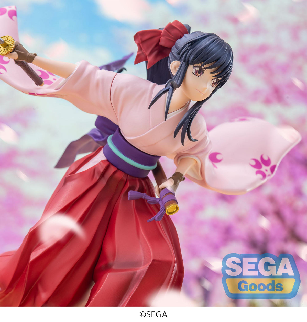 Sega Luminasta Sakura Wars Sakura Shinguji Figure, 7.5-Inch - View 6