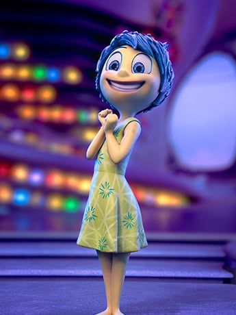 Iron Studios Inside Out 2 Joy 1/10 Art Scale Limited Edition Statue