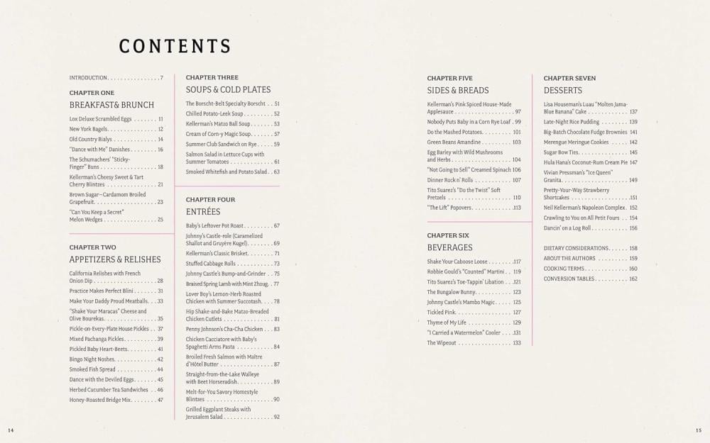 Insight Editions The Dirty Dancing Cookbook Book Based on the Film - View 3