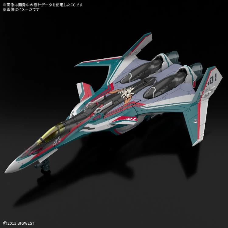 Bandai Macross Delta HG VF-31S Siegfried (Arad Molders Use) 1/100 Scale Model Kit - View 6