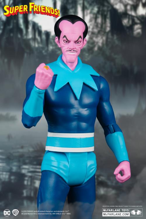 McFarlane Toys Super Friends DC Retro Sinestro Plastic Action Figure - View 7