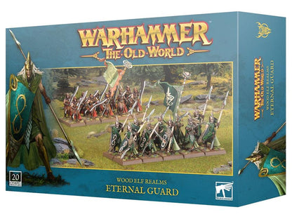 Games Workshop Warhammer The Old World Wood Elf Realms Eternal Guard Citadel Miniatures Set - View 2