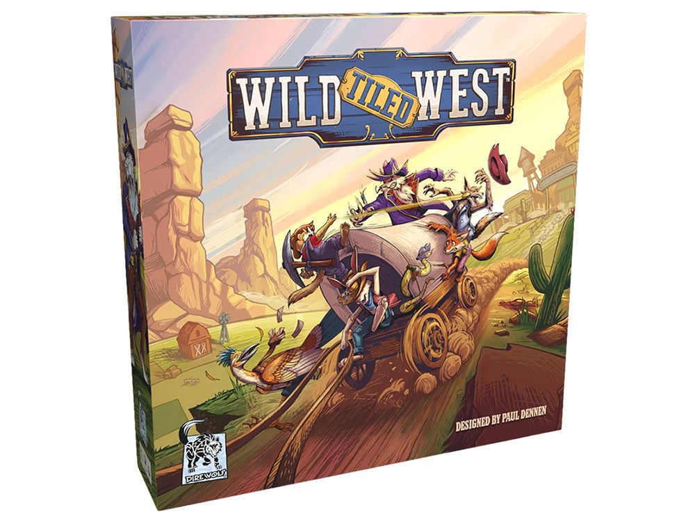 Dire Wolf Digital Wild Tiled West Tabletop Board Game (Wild Tiled West) - View 2