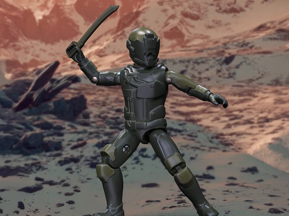 Bethesda Starfield UC Marine Plastic Action Figure - View 2