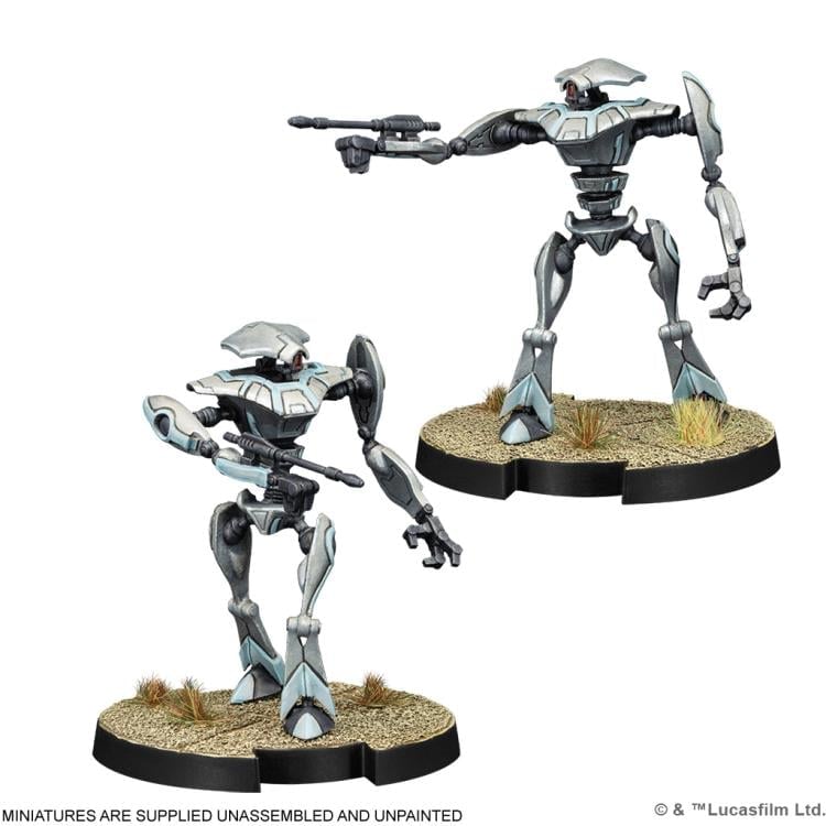 Atomic Mass Games Star Wars: Legion Aqua Droid Unit Expansion Miniatures for the Legion Game - View 5
