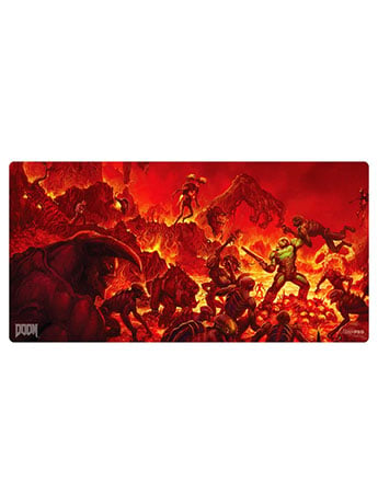 Ultra Pro Doom Creatures of Hell Doom Slayer Extended Playmat (14.5-Inch)