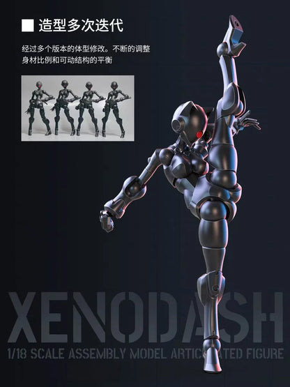 Sheik Mainland 3 Min Project Xenodash (Peach Ver.) 1/18 Scale Plastic Model Kit - View 11