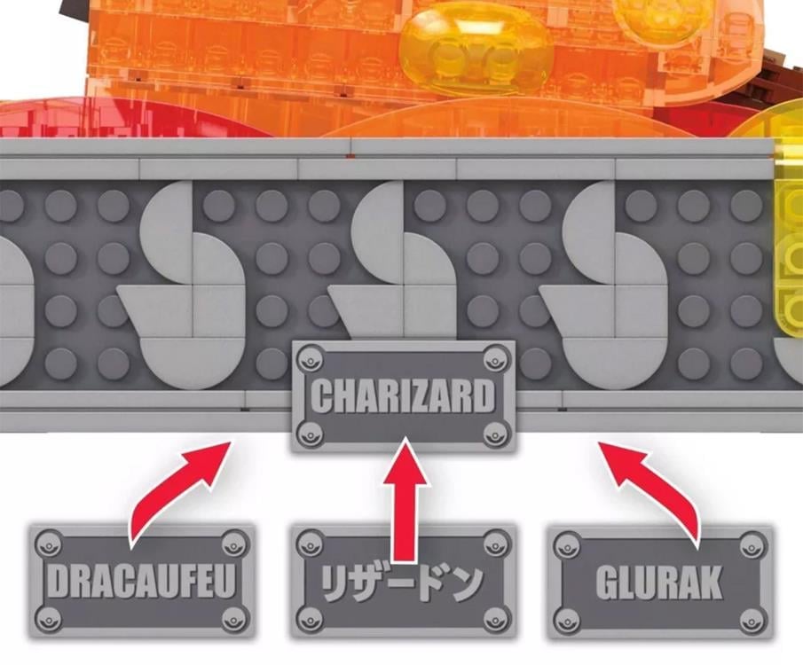 Mattel Pokemon Mega Construx Wonder Builder Motion Charizard Building Set - View 6
