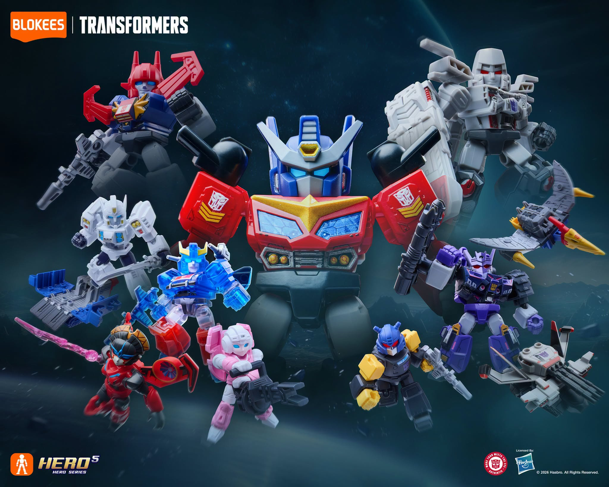 Blokees Transformers Defender Version Vol. 8 Battle Stars Box of 12 Plastic Model Kits - View 22