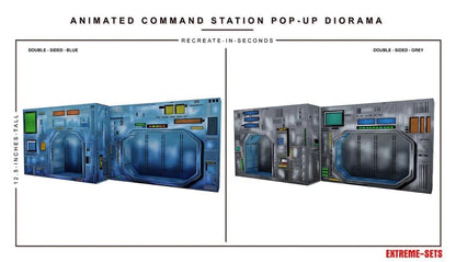 Extreme-Sets Animated Command Station 1/12 Scale Pop-Up Diorama from the Multiverse Collection - View 9