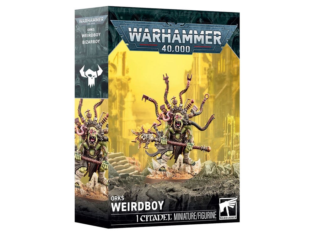 Games Workshop Warhammer 40,000 Orks Weirdboy Citadel Plastic Miniature - View 2