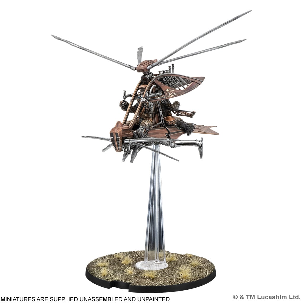 Atomic Mass Games Star Wars: Legion Raddaugh Gnasp Fluttercraft Plastic Miniatures Expansion - View 4