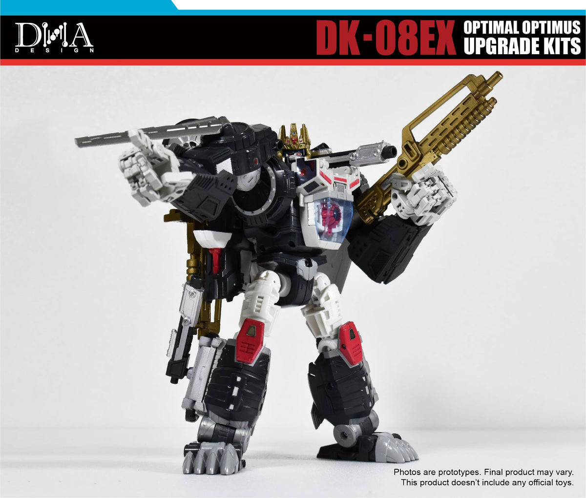 DNA Design DK-08EX Optimal OP Upgrade Kit ABS and PVC Model Accessory Set - View 8