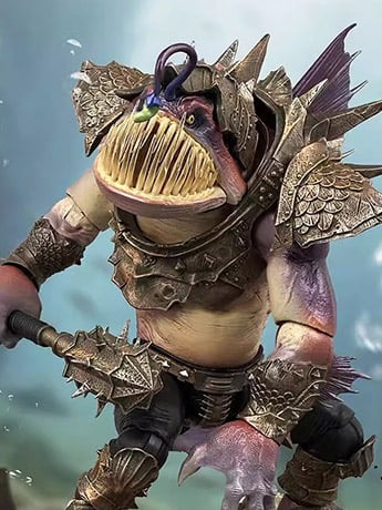 Fury Toys Abyss Force Angryler (Standard Color) 1/12 Scale Plastic Action Figure