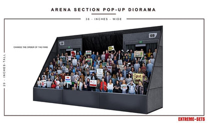 Extreme-Sets Arena Section 1/12 Scale Pop-Up Diorama from the Multiverse Collection - View 9