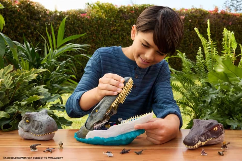 Mattel Jurassic World Rebirth Micro Adventures Mosasaurus Playset - View 8