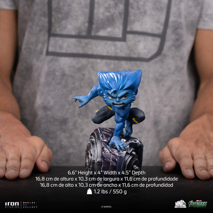 Iron Studios Avengers: Doomsday MiniCo Beast PVC Figure - View 7