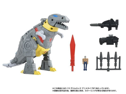 Takara Tomy Transformers Missing Link C-13 Grimlock (Anime Color Ver.) 5.7-Inch Action Figure - View 12